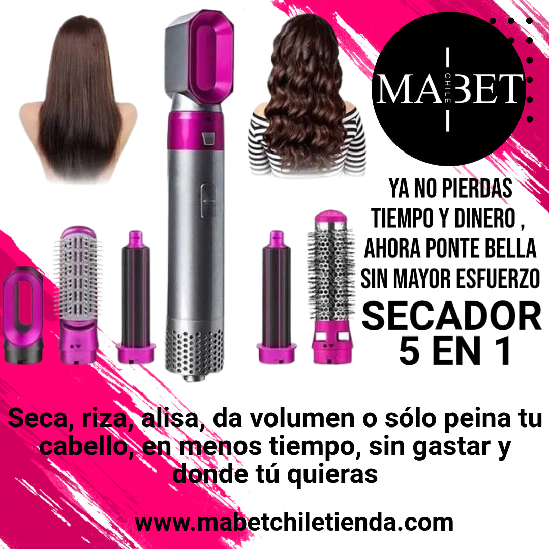 Secador 5 en 1 "AIRBRUSH MULTISTYLER!