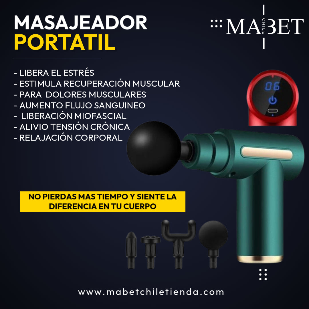 Masajeador Portátil Profesional