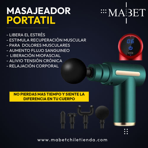 Masajeador Portátil Profesional