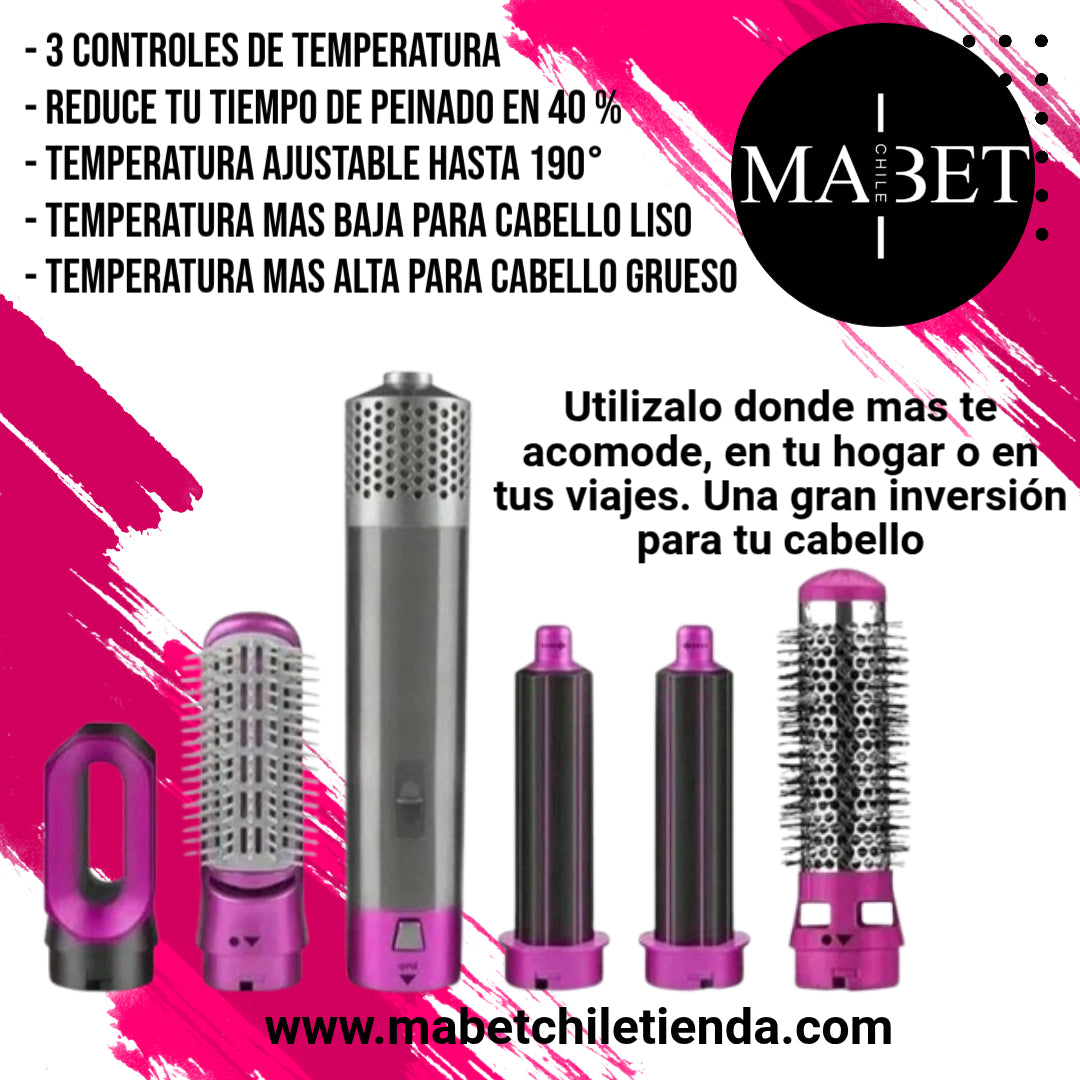 Secador 5 en 1 "AIRBRUSH MULTISTYLER!