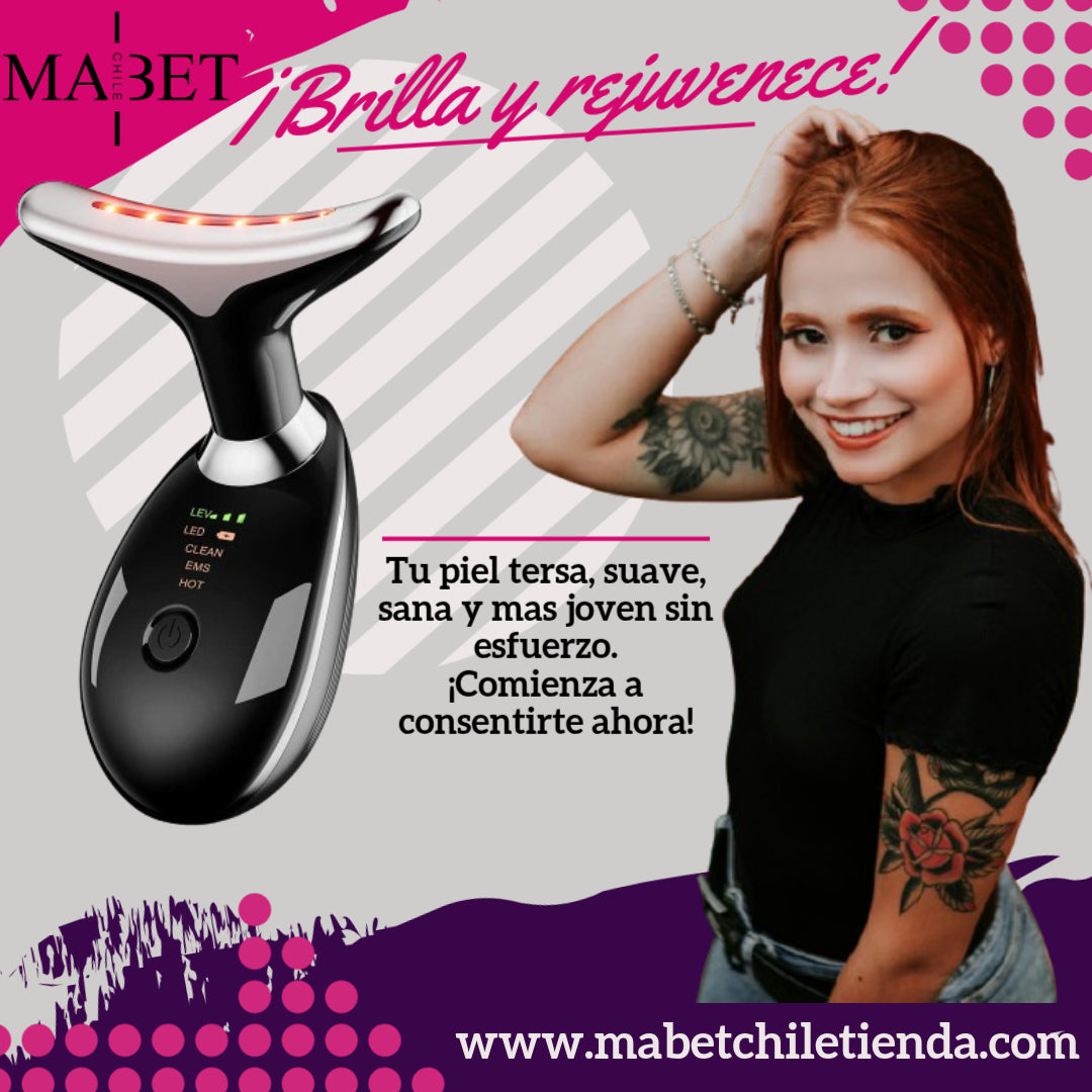 Masajeador Facial 3 en 1 Portátil