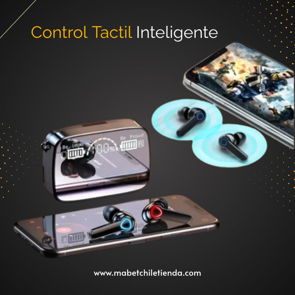 AUDIFONOS BLUETOOTH M19 LUZ LED