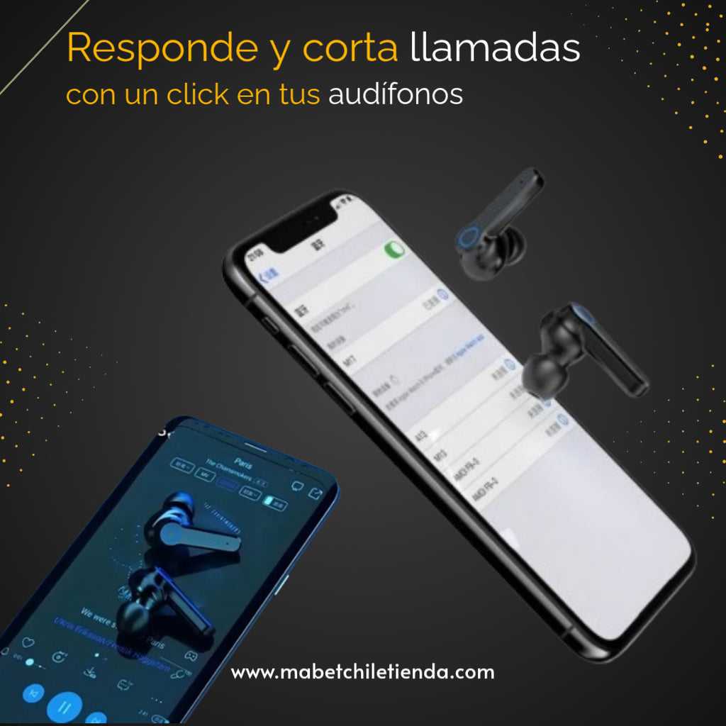 AUDIFONOS BLUETOOTH M19 LUZ LED