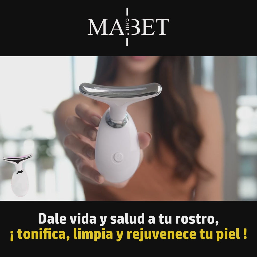 Masajeador Facial 3 en 1 Portátil